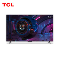 TCL 43英寸液晶电视机 4k超高清 人工智能 HDR防蓝光,黑色43G50E