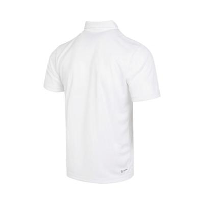 阿迪达斯 (adidas) 23夏季新款POLO衫跑步运动服短袖 白色 HR8729