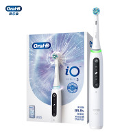 欧乐-B(Oral-B) 成人电动牙刷成人B iO5净白刷 圆头iO系 智能电动牙刷逆转口腔问题
