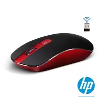 惠普(HP)S4000鼠标 无线鼠标 单只装 红色