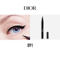 迪奥(Dior)惊艳秀场眼线液 顺滑显色 持妆防水 091 哑光深邃黑