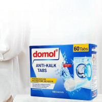 Domol洗衣机泡腾片,新版 60粒去污去异味除垢抑菌