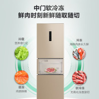 海信(Hisense)小冰箱小型家用 三开门电冰箱 220升