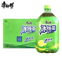 康师傅 冰绿茶1L*12瓶柠檬红茶饮料饮品大瓶畅饮装整箱