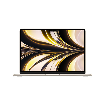 2022 款 Apple 13.6英寸 MacBook Air M2处理器 8GB 256GB 笔记本电脑 轻薄学习办公笔记本电脑 星光色 MLY13CH/A