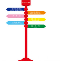 定制双面单向指示牌240mm*600mm