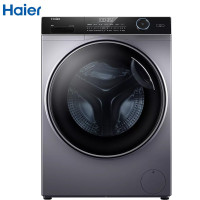 海尔(Haier)XQG100-BD14126L 滚筒洗衣机10KG 超薄变频 家用智能投放洗衣机