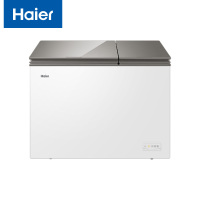 海尔(Haier) FCD-182XER 卧式182升双温双箱冷柜 大冷冻小冷藏 减霜80%节能冷冻保鲜冰柜