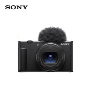 索尼ZV-1 II数码相机二代 4K视频/超广角/大光圈/美肤拍摄 黑色一台装
