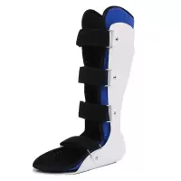 踝关节固定支具 救援扭伤护具可调式胫腓骨支具 不带挡板左脚