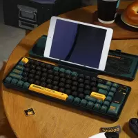 洛斐(LOFREE)OE901 小浪蓝牙机械键盘 绿色
