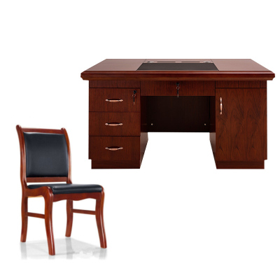 西泰油漆办公桌椅组合单人位1.6米职员桌+椅子*1 XT038