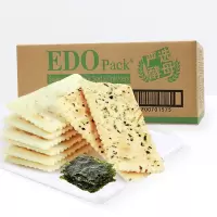 EDO PACK 海苔味 酵母苏打饼干 5斤装/箱 营养早餐饼干办公室零食