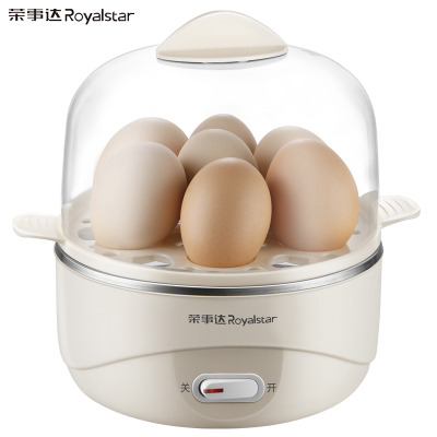 荣事达Royalstar 煮蛋器家用蒸蛋器 多功能煮鸡蛋早餐神器 煮蛋机蒸鸡蛋羹单层蒸蛋器 RD-Q350T2 单层