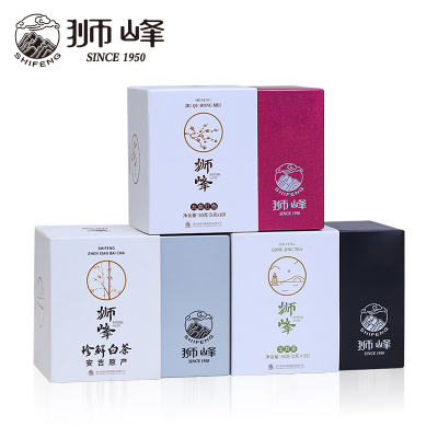 狮峰牌两款茗茶组合明前特级龙井茶正宗绿茶茶叶组合小包袋