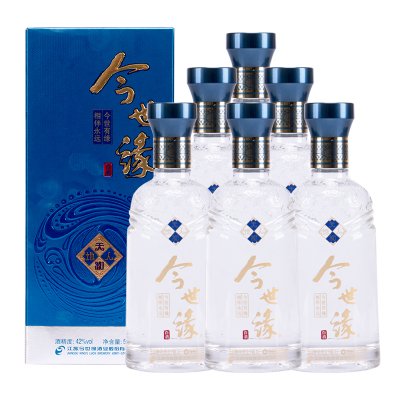 今世缘 天和 42度整箱装500ml*6瓶 口粮酒 婚庆喜宴