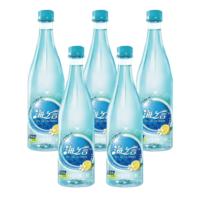 统一 海之言 柠檬口味 地中海海盐 补充电解质 500ml*5瓶装