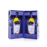 金龙鱼 KING'S 食用油初榨一级 亚麻籽油750ml*2礼盒