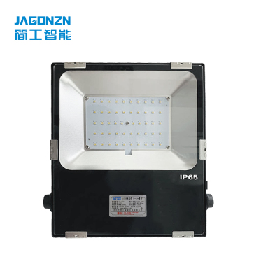 简工智能 GL-07A GJ 220V 50W 6000K IP65 LED强光灯(单位:个)黑色