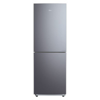 美的(Midea)两门小冰箱风冷无霜用双开门电冰箱智能控温186L BCD-186WMA 榭湖银