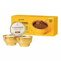 艾尚燕 即食牛奶黑米燕窝粥礼盒装256g*3碗