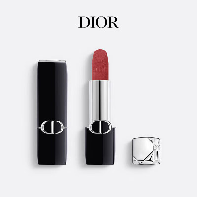 迪奥(Dior) 迪奥Dior新款烈焰蓝金720#丝绒口红女女士999号送老婆生日礼物 #720豆沙红棕
