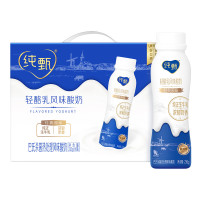 蒙牛(MENGNIU) 纯甄轻酪乳原味风味酸奶PET瓶 230g*10瓶