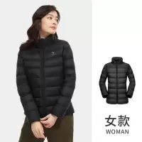 骆驼女款羽绒服V1W1PN289幻影黑S-4XL 尺码请备注