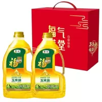 福临门黄金产地玉米油1.8L*2