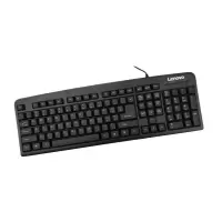 联想 键盘 有线键盘 K4800S 电脑办公键盘 笔记本键盘黑色