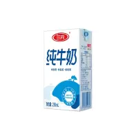 三元方白纯牛奶250ml*24礼盒装(箱)