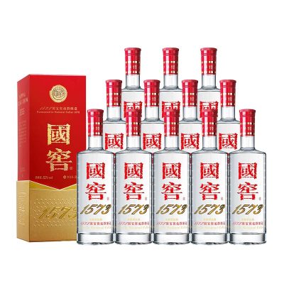 泸州老窖 国窖1573 52度 浓香型 500ml*12(散瓶)