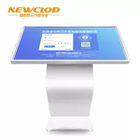 钮鹿客/NEWCLOD NT49 49英寸 卧式触摸查询机 触控一体机 海报机 液晶触摸大屏 win10系统 i5