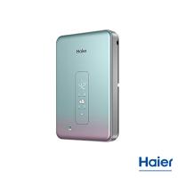 海尔(Haier)即热式电热水器 DSH--85AJ1新U1 电即热AI智能无感温差赠增压花洒家用 单台装