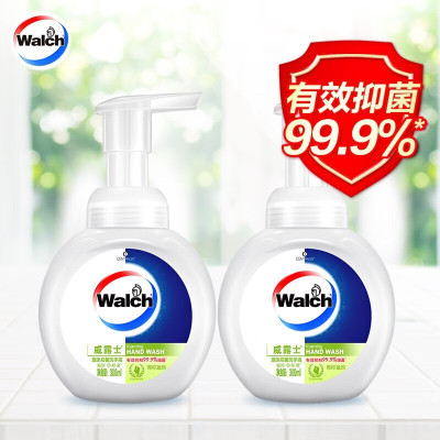 威露士(WaIch) 青柠盈润泡沫洗手液300ml*2瓶