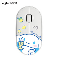 罗技(Logitech)Pebble无线鼠标 柠檬汽水大耳狗-柠檬