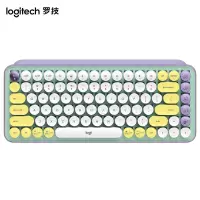 罗技(Logitech)POP KEYS无线蓝牙机械键盘梦幻色