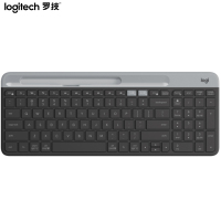 罗技 K580 键盘 蓝牙 键盘 办公键盘 便携超薄键盘 笔记本键盘 平板键盘 星空灰