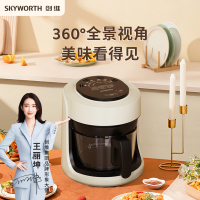 创维(Skyworth)-A 创维可视空气炸锅K479 2L 白色 智能控温 简约小巧 健康无异味