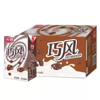 光明牌利乐包巧克力味含乳饮料250ml*24