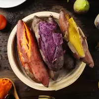 三薯组合蜜薯紫薯板栗薯三种不同口感4.5斤