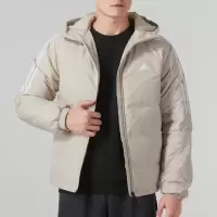 阿迪达斯(adidas)保暖羽绒服外套男2023冬季新款运动服休闲棉
