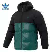 阿迪达斯(adidas)三叶草男子冬季运动休闲连帽羽绒服外套IU4777