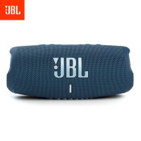 JBL CHARGE5音乐冲击波五代 便携式蓝牙音箱+低音炮 户外防水防尘 桌面音响 增强版赛道扬声器蓝色