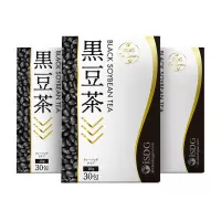 iSDG 黑豆养生黑发护发滋补谷物茶30包/盒*3 #熬夜养生茶包独立小袋