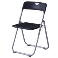 简易折叠椅子便携宿舍椅子 黑色