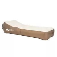 牧高笛充气沙发床气垫户外便携式懒人折叠懒人沙发椅午睡空气床 NX20663018象牙白 充气床
