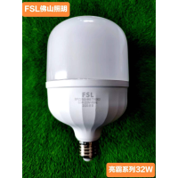 佛山照明 (FSL) 32瓦LED灯泡 6500k白光