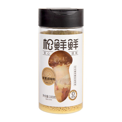 松鲜鲜松茸鲜调味料代替盐鸡精煲汤材料炒菜调料松茸粉炖汤调味品100g瓶