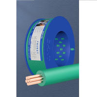 正泰(CHNT)电线电缆1芯阻燃电线100米 绿*ZR-BVR-1.5